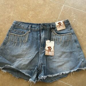 NWT High waisted jeans shorts
